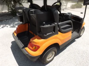 Orange 2022 Advanced EV AEV 2 Golf Cart12