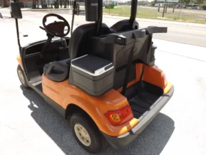 Orange 2022 Advanced EV AEV 2 Golf Cart13