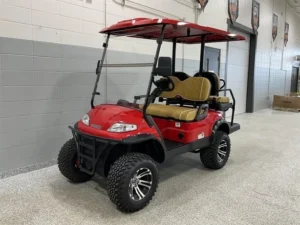 Red 2023 Advanced EV LT A627 2+2G Golf Cart1