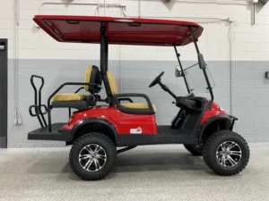 Red 2023 Advanced EV LT A627 2+2G Golf Cart4