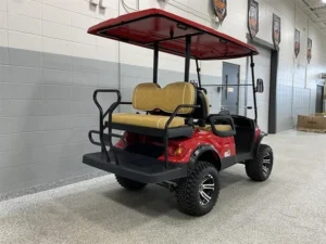 Red 2023 Advanced EV LT A627 2+2G Golf Cart5