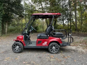 Red 2023 Tomberlin E2 SS Coupe Golf Cart (13)