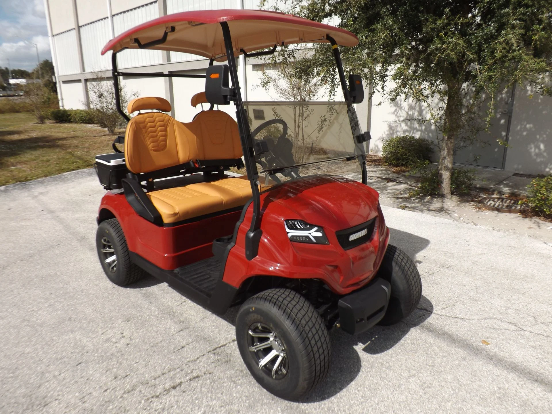 Red 2024 GORILLA G2 LI 2 Pass Lithium Golf Cart