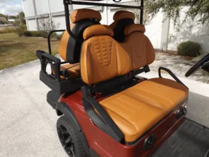 Red 2024 GORILLA G4 LI 4 Pass Lithium Golf Cart11