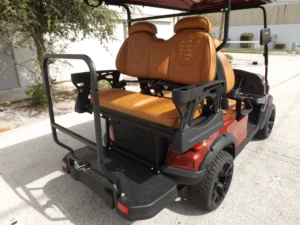 Red 2024 GORILLA G4 LI 4 Pass Lithium Golf Cart12