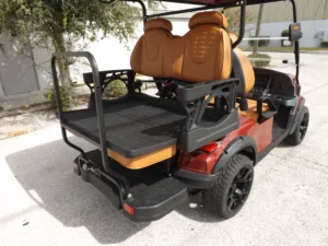 Red 2024 GORILLA G4 LI 4 Pass Lithium Golf Cart13