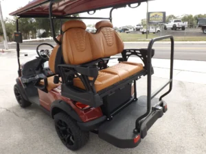 Red 2024 GORILLA G4 LI 4 Pass Lithium Golf Cart15