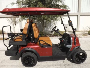 Red 2024 GORILLA G4 LI 4 Pass Lithium Golf Cart2