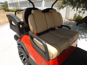 Red 2024 HONOR LSV 2+2 G1 Lifted Lithium Golf Cart11