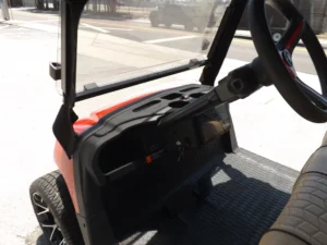 Red 2024 HONOR LSV 2+2 G1 Lifted Lithium Golf Cart6