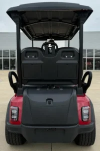 Red 2025 Epic E40FX Golf Cart7