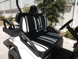 White 2022 Bintelli BEYOND 4P Lifted Golf Cart11