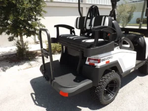 White 2022 Bintelli BEYOND 4P Lifted Golf Cart12