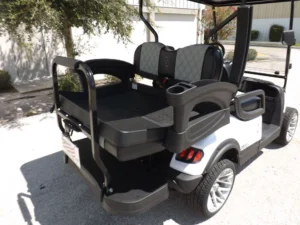 White 2023 HONOR LSV 2+2 G1 Lifted Lithium Golf Cart12