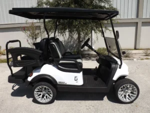 White 2023 HONOR LSV 2+2 G1 Lifted Lithium Golf Cart2