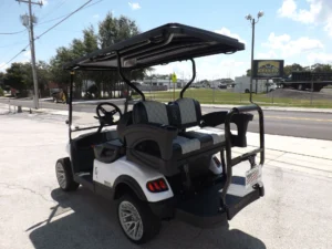 White 2023 HONOR LSV 2+2 G1 Lifted Lithium Golf Cart4