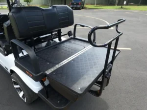 White 2024 EVolution Carrier 6 Plus Golf Cart8