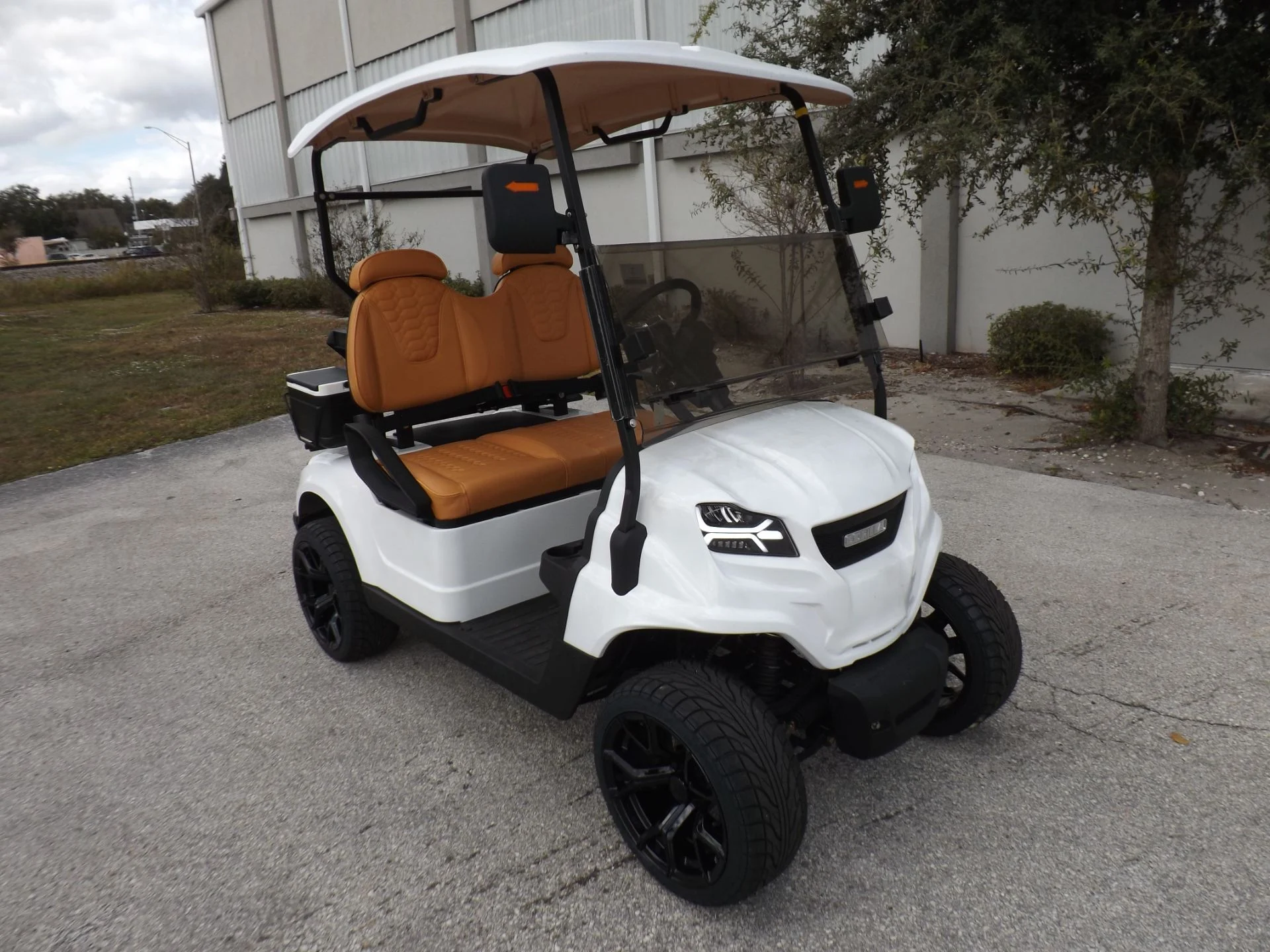 White 2024 GORILLA G2 LI 2 Pass Lithium Golf Cart