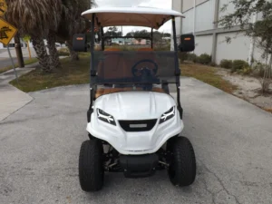 White 2024 GORILLA G2 LI 2 Pass Lithium Golf Cart1