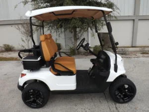 White 2024 GORILLA G2 LI 2 Pass Lithium Golf Cart2