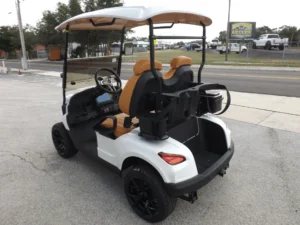 White 2024 GORILLA G2 LI 2 Pass Lithium Golf Cart4