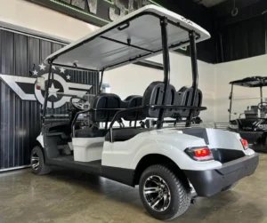 White 2024 Icon EV i40F Golf Cart for Sale5