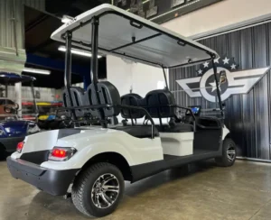 White 2024 Icon EV i40F Golf Cart for Sale6