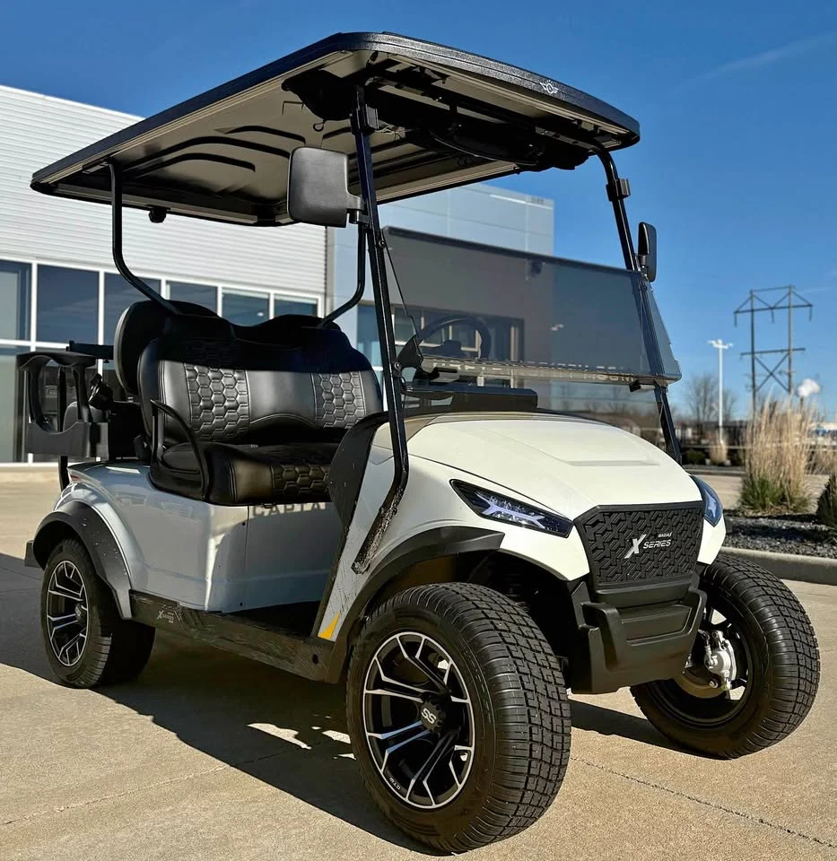 White 2024 MadJax X Series 4 Golf Cart