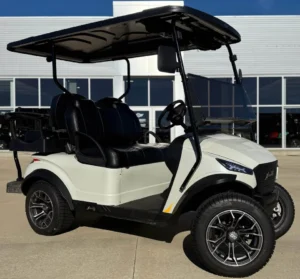 White 2024 MadJax X Series 4 Golf Cart3