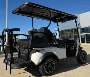 White 2024 MadJax X Series 4 Golf Cart4