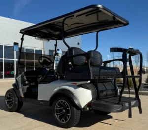 White 2024 MadJax X Series 4 Golf Cart5