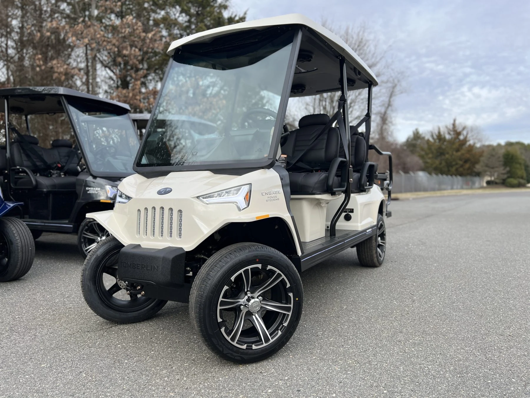 White 2024 Tomberlin Engage LX Golf Cart