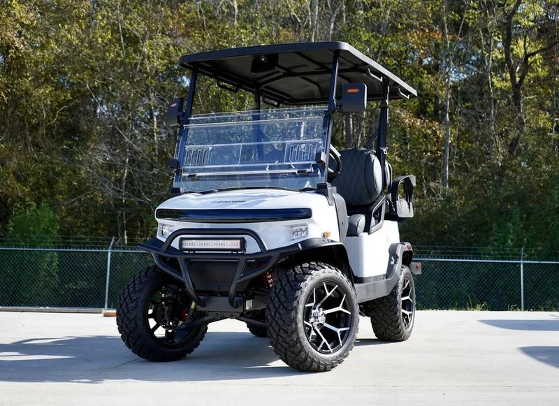 White 2025 Denago EV Nomad XL Golf Cart