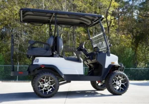 White 2025 Denago EV Nomad XL Golf Cart2