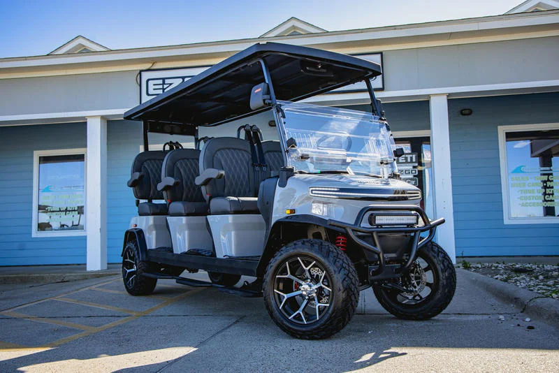 White 2025 Denago EV Rover XXL Golf Cart