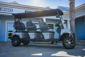 White 2025 Denago EV Rover XXL Golf Cart1