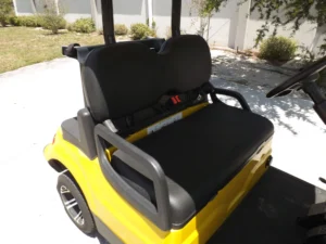 Yellow 2022 Advanced EV AEV 2 Golf Cart11