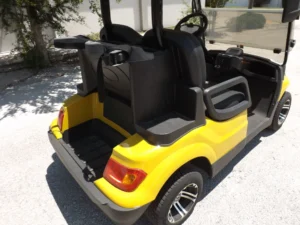 Yellow 2022 Advanced EV AEV 2 Golf Cart12